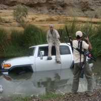 Salem Binladin hunting 2008 in Afrika