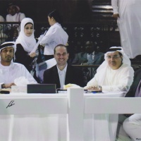 Woody, Simone Leo, Abdel Aziz and Mohammed from Dubai Stud
